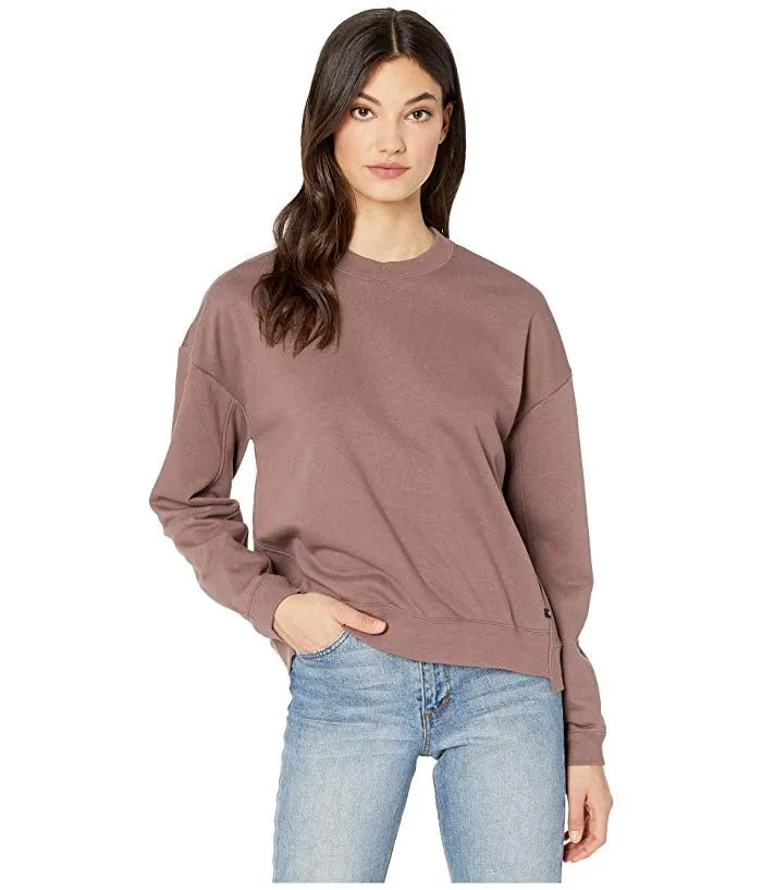 Canada Women's H2O Dri Wash Crew in Plum Eclipse Brown Size Large sold by Ruumur