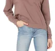 Canada Women's H2O Dri Wash Crew in Plum Eclipse Brown Size Large sold by Ruumur
