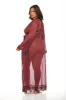 PROVENCE LONG LACE ROBE PLUS sold by Ruumur