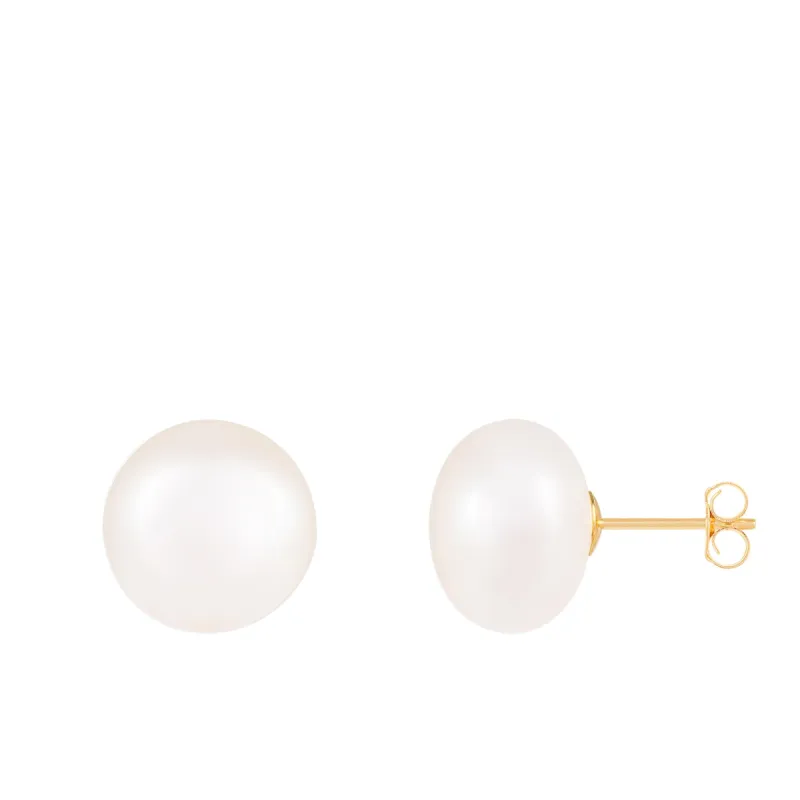Splendid Pearls Pearl Studs 14K sold by Ruumur