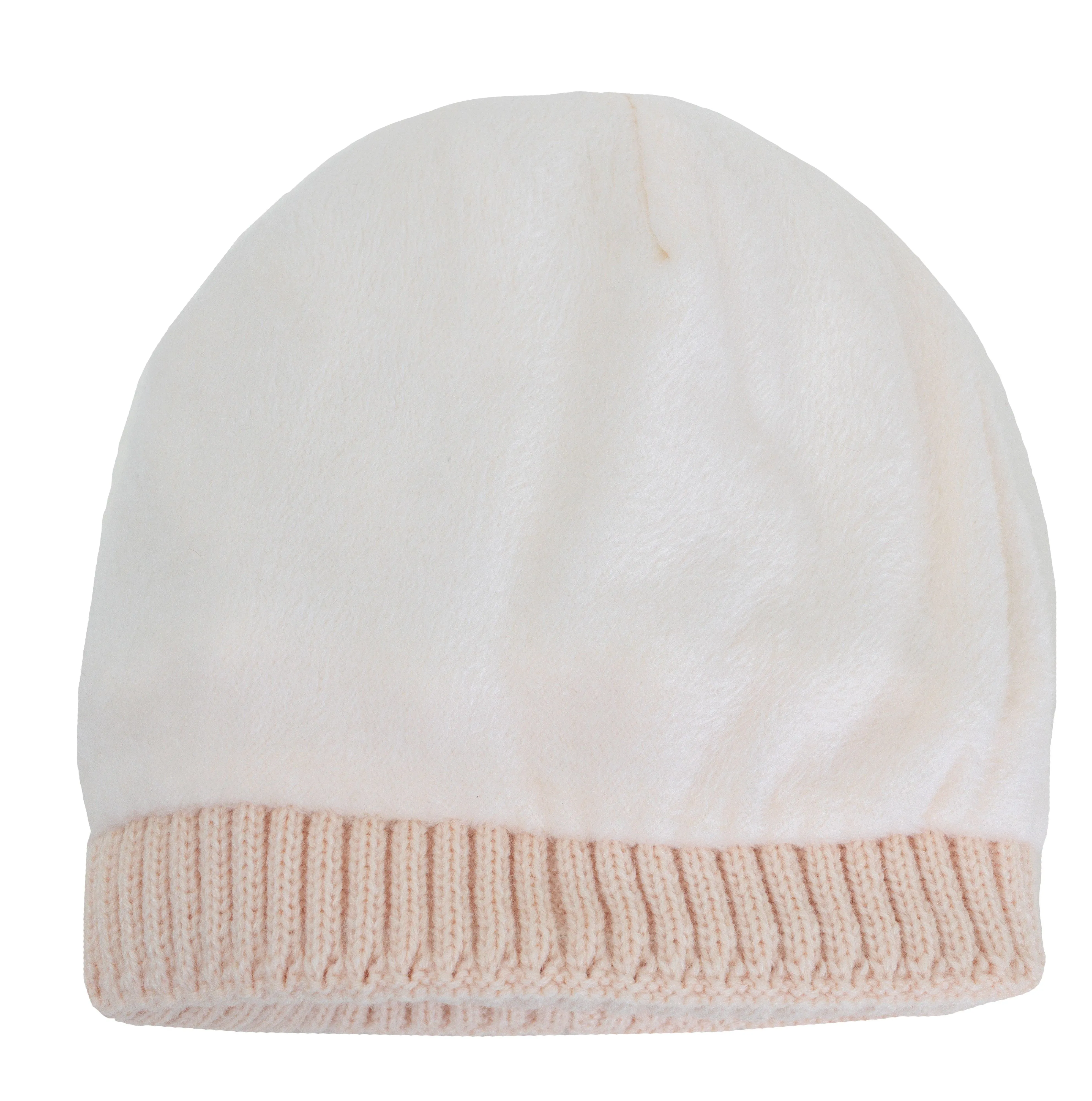 Rebecca and Rifka Puffer Pompom Beanie (BW-108-ROSEGOLD) sold by Ruumur product image thumbnail 4