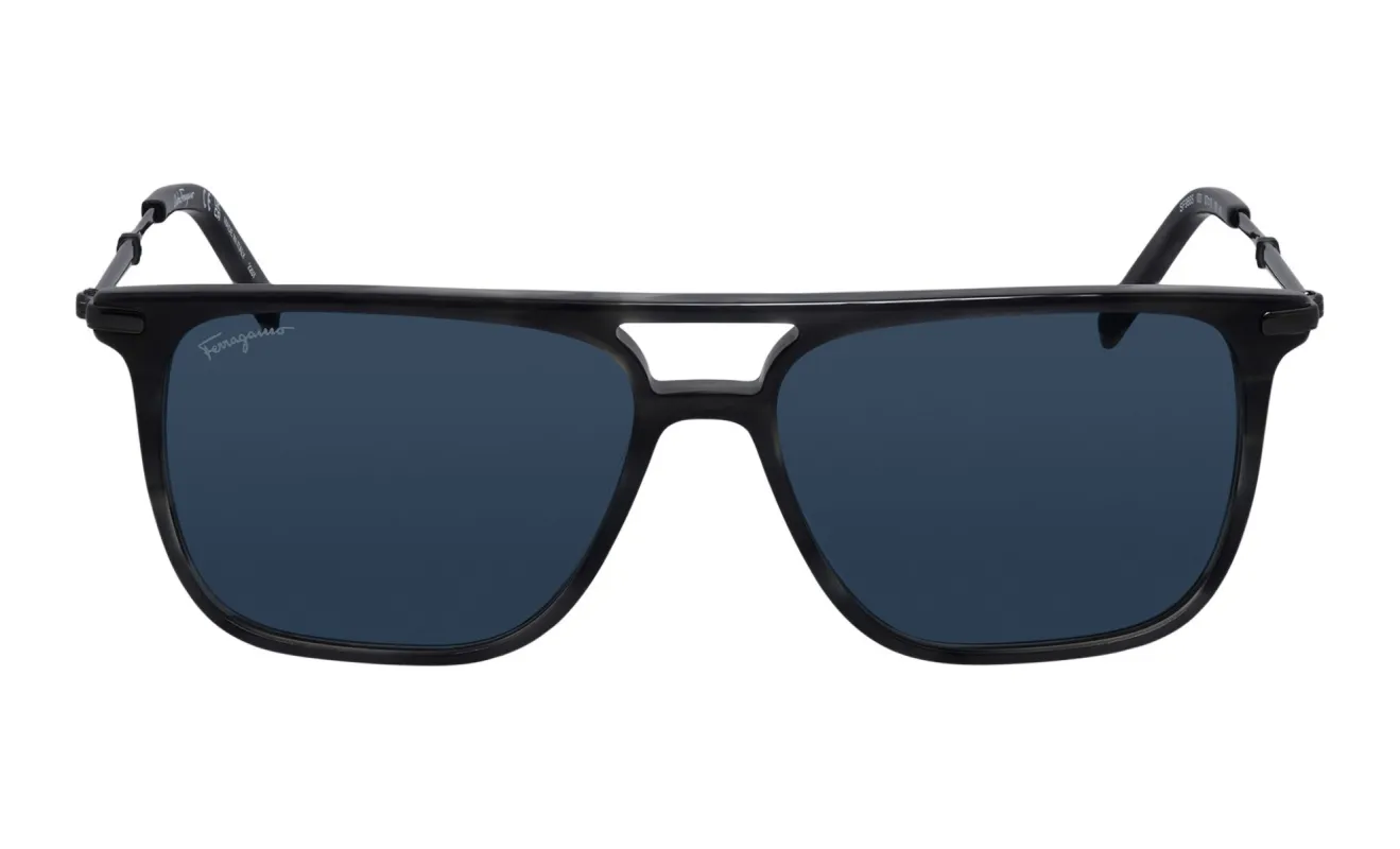 Salvatore Ferragamo Unisex Grey Sunglasses SF_966S_003 sold by Ruumur
