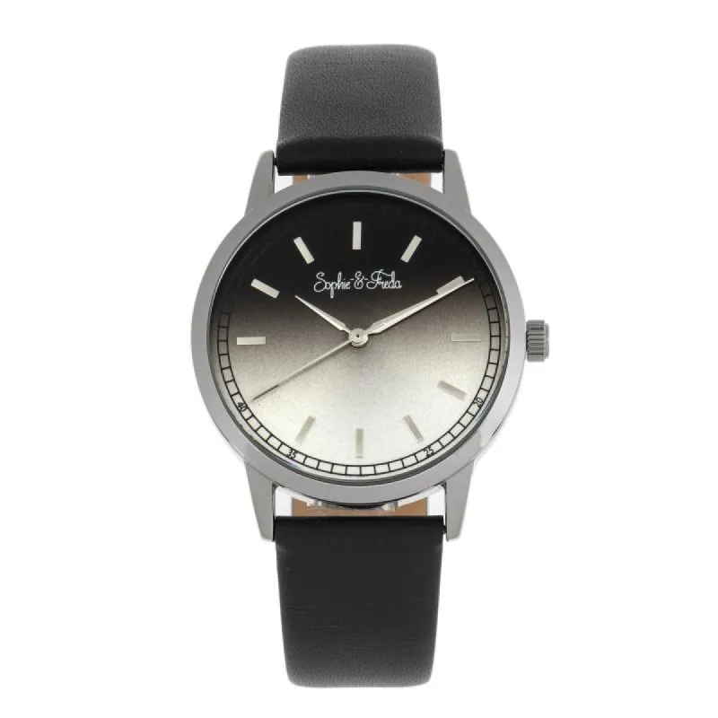 Sophie and Freda San Diego Leather-Band Watch made by Ruumur
