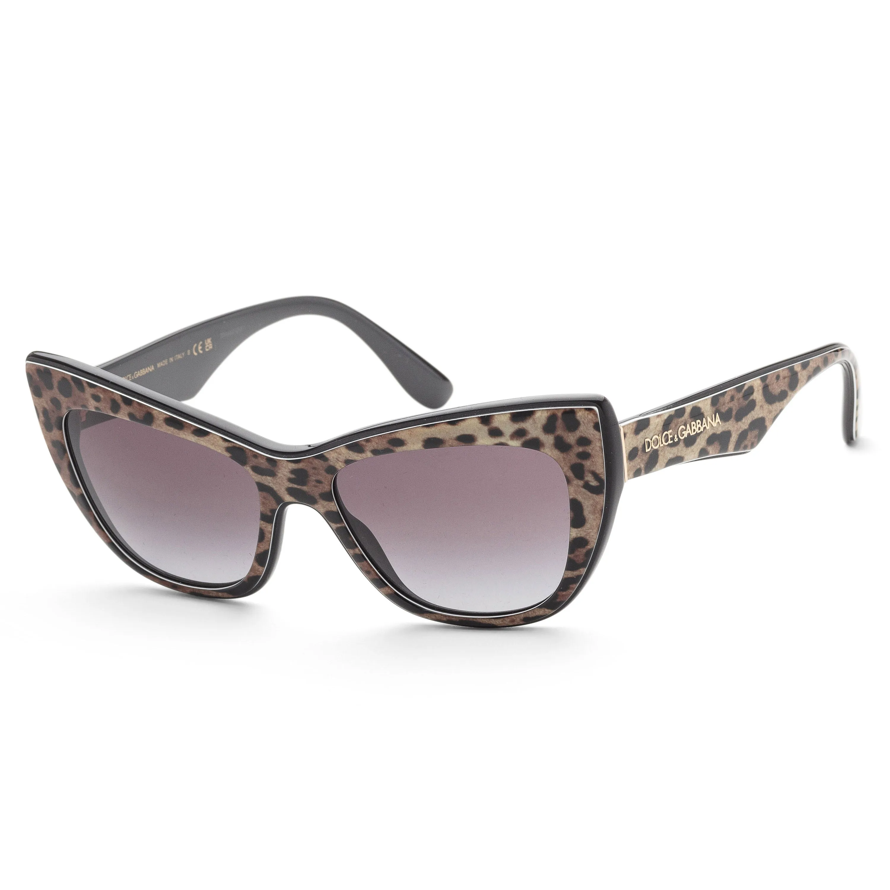 Dolce & Gabbana Women's DG4417-31638G-54 Fashion 54mm Leo Brown/Black Sunglasses sold by Ruumur