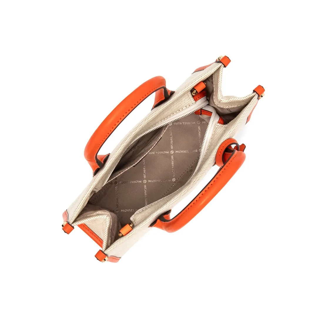 Michael Kors Women's Mirella Small Top Zip Canvas Crossbody sold by Ruumur product image thumbnail 3