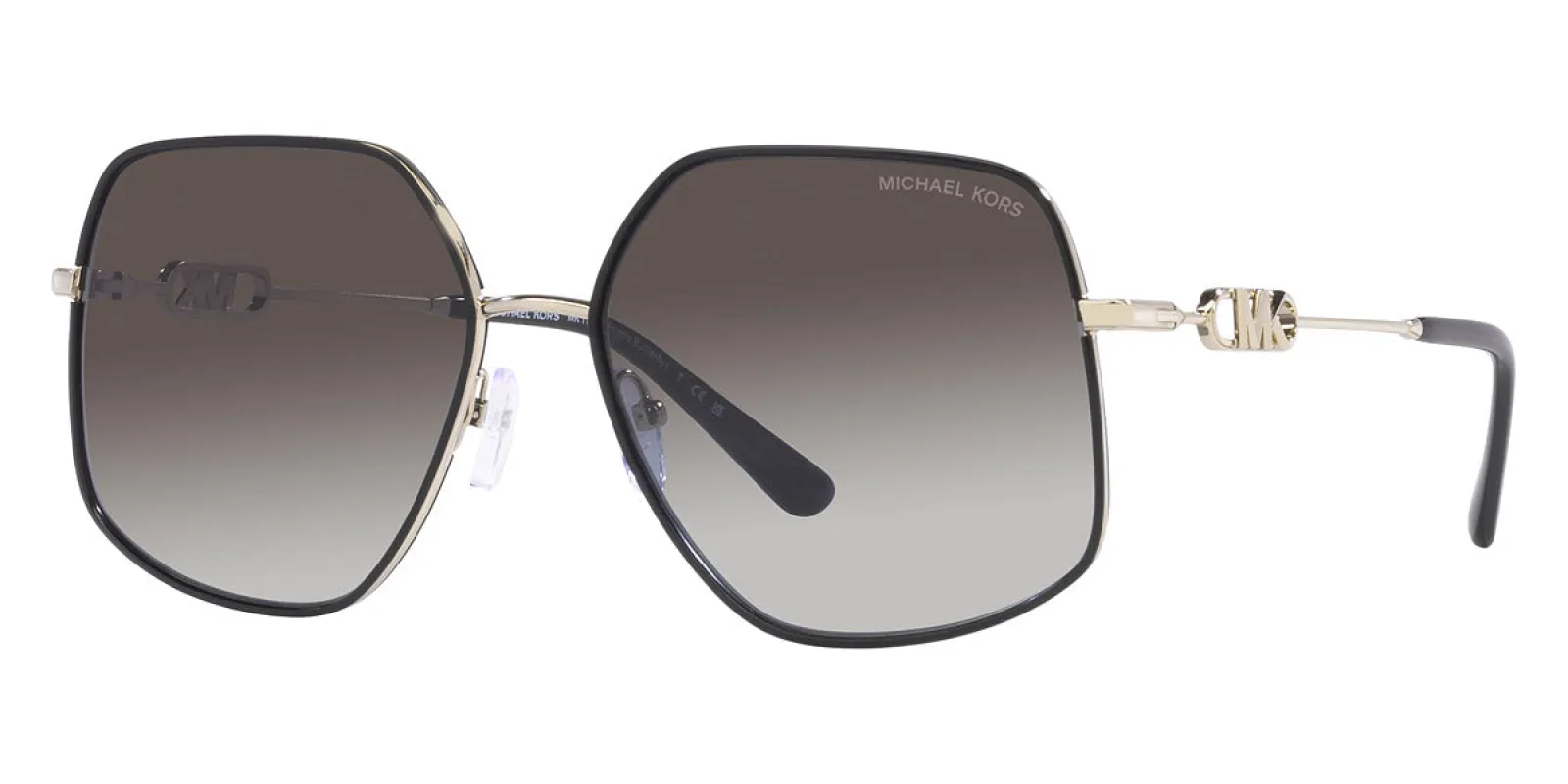 Michael Kors Women's Empire 59mm Light Gold Black Sunglasses MK1127J-10148G-59 sold by Ruumur