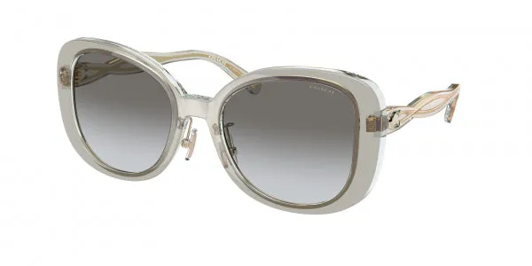 Coach Women's 53mm Transparent Grey Sunglasses HC8333-56813C-53 sold by Ruumur