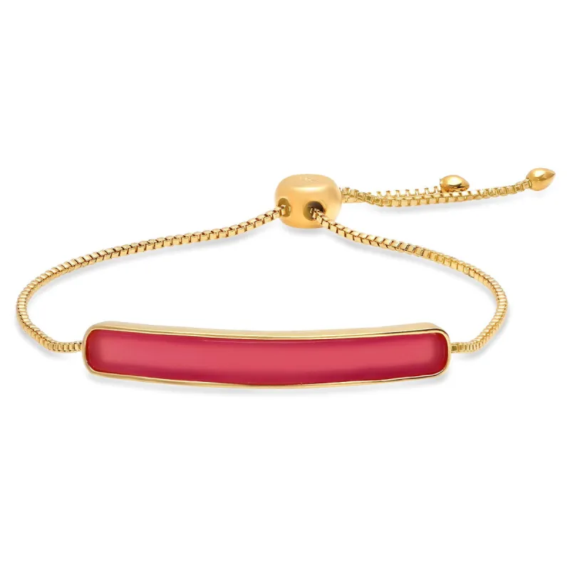 Bar Bracelet with Bolo Closure sold by Ruumur