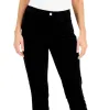 Tommy Hilfiger Women's Corduroy Skinny Ankle Pants Black sold by Ruumur