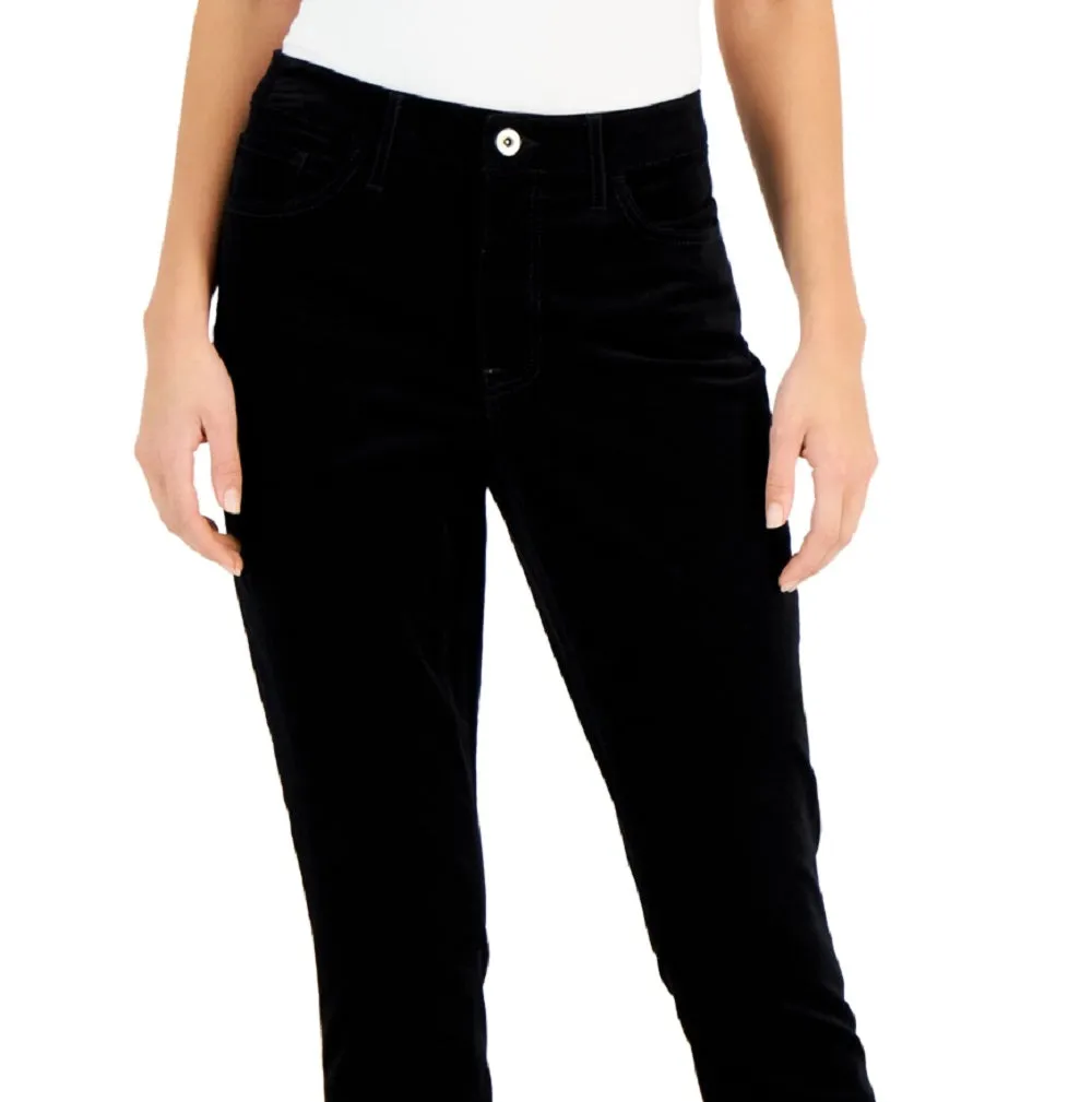 Tommy Hilfiger Women's Corduroy Skinny Ankle Pants Black sold by Ruumur product image thumbnail 2