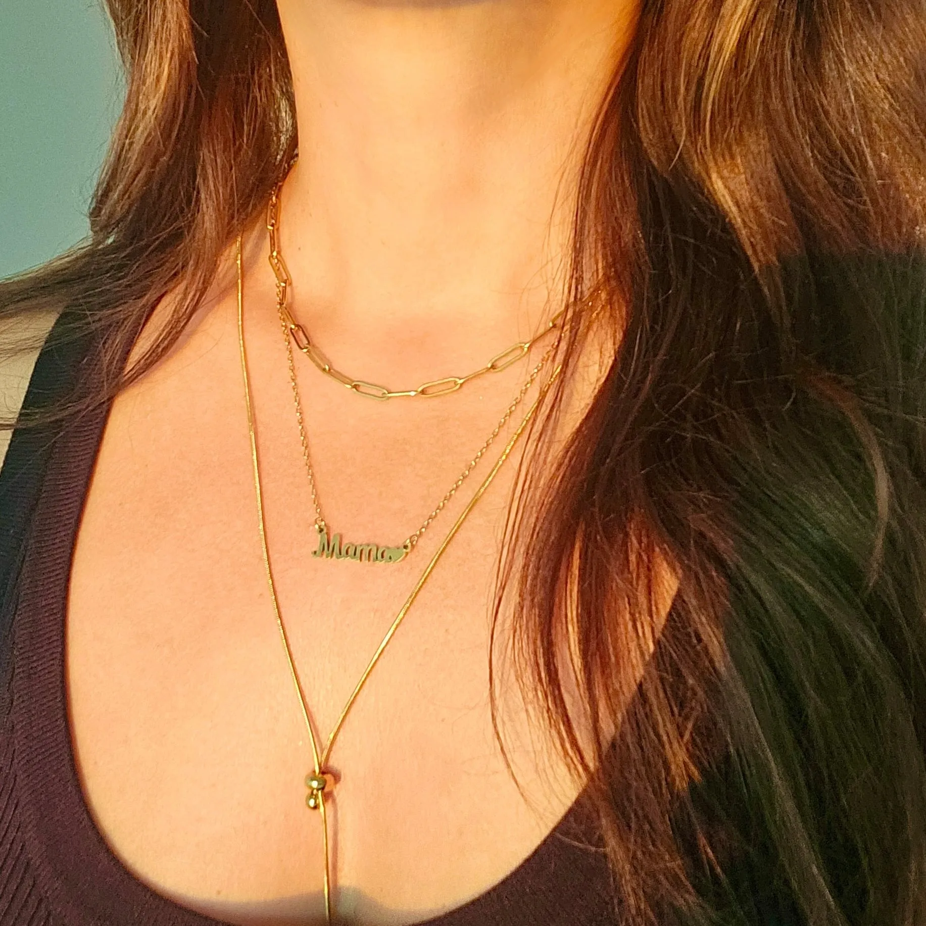 Mama Heart Hypoallergenic Necklace sold by Ruumur product image thumbnail 2