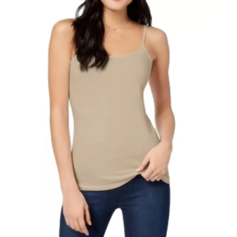Maison Jules Women's Adjustable Camisole Beige Size Large sold by Ruumur