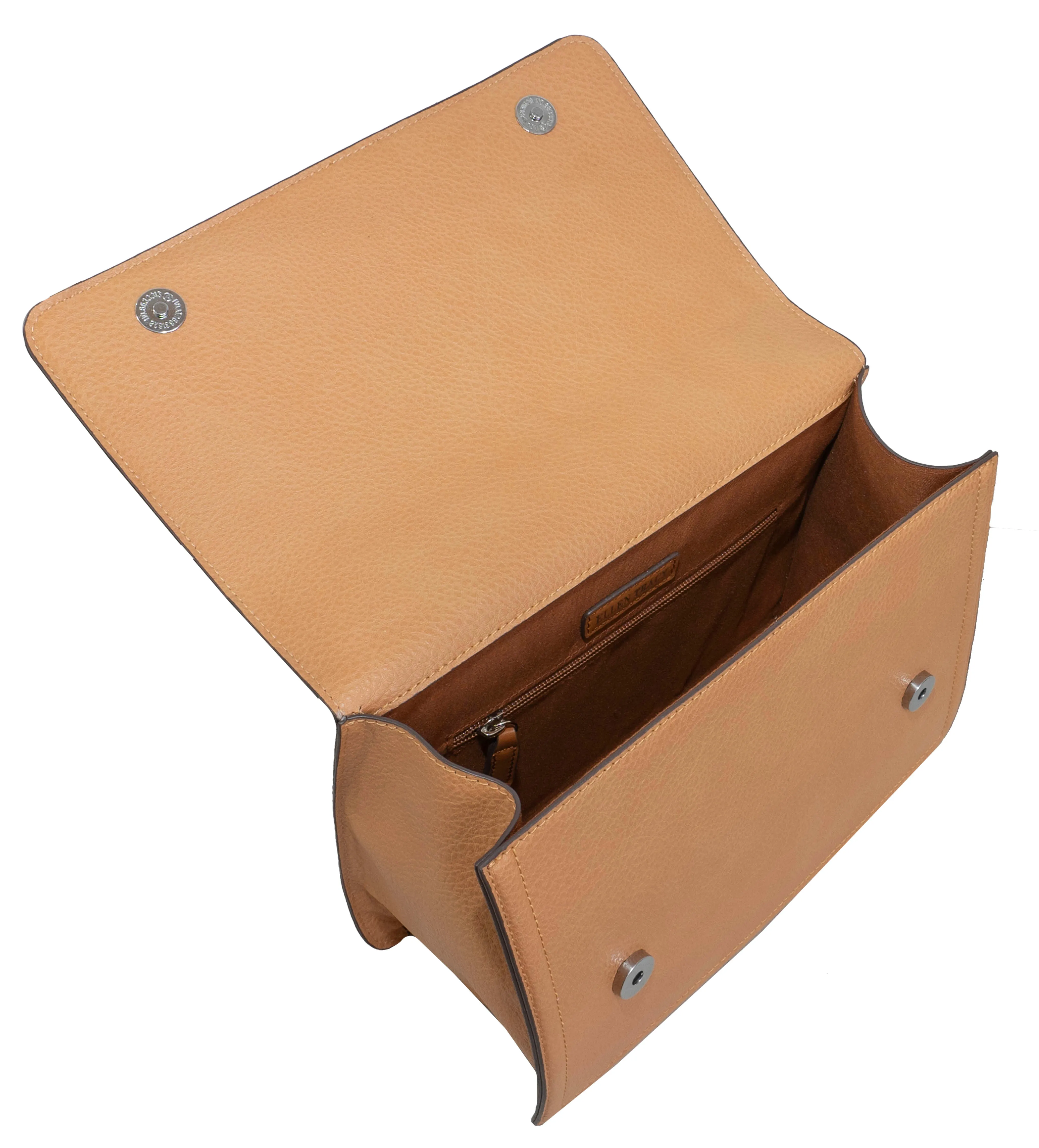 Ellen Tracy Top Flap Satchel with Front Flap Detail sold by Ruumur product image thumbnail 3