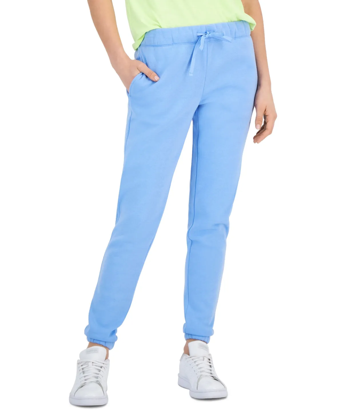 ID Ideology Women's Fleece Joggers Blue sold by Ruumur product image thumbnail 4