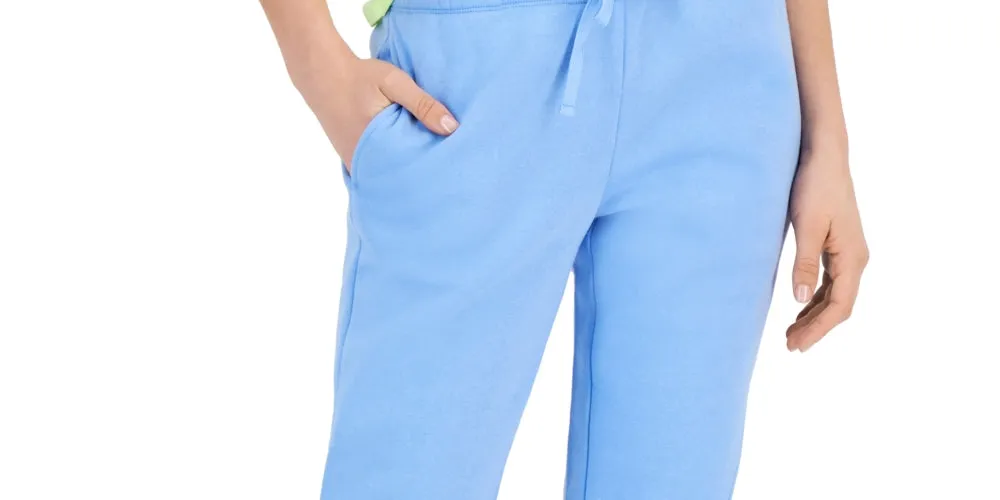 ID Ideology Women's Fleece Joggers Blue sold by Ruumur product image thumbnail 5