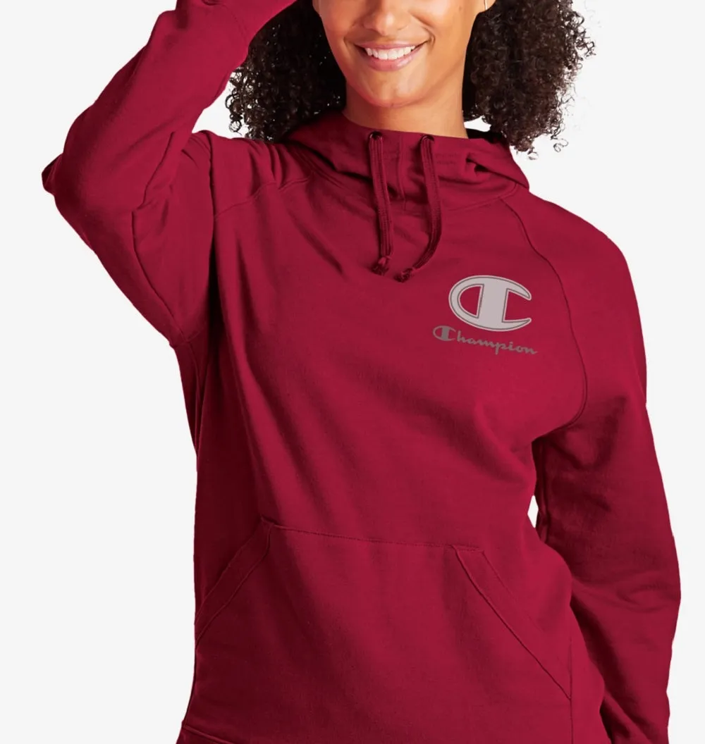 Champion Women's Powerblend Applique Hoodie Red Size X-Small sold by Ruumur product image thumbnail 2
