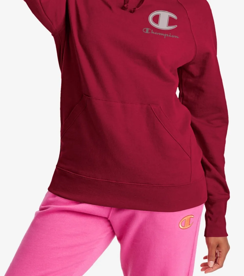 Champion Women's Powerblend Applique Hoodie Red Size X-Small sold by Ruumur product image thumbnail 3