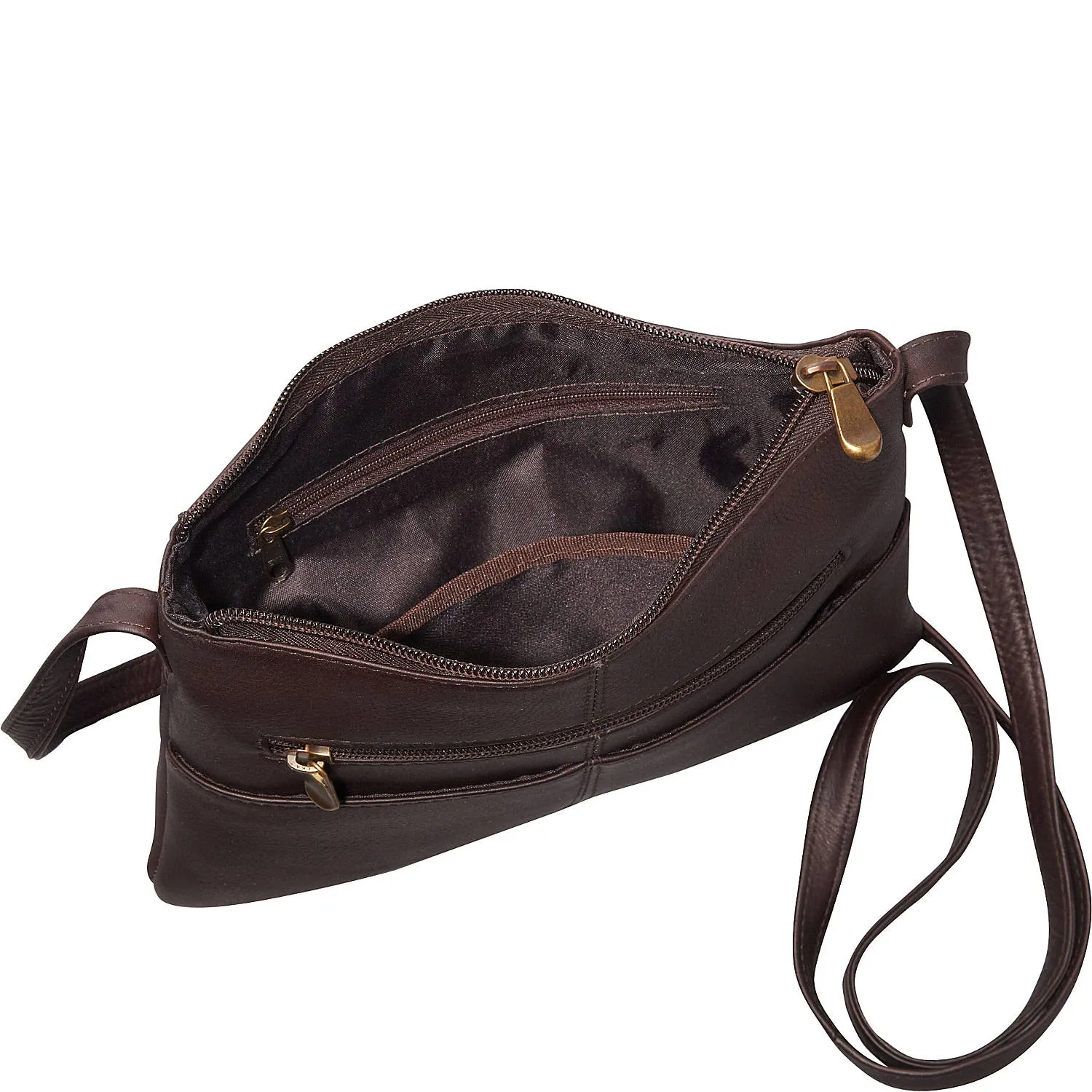 Le Donne Leather Three Slip Crossbody Shoulder Bag sold by Ruumur product image thumbnail 3