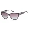 Coach Women's Fashion HC8370F-57458G 56mm Black/Transparent Grey Sunglasses sold by Ruumur