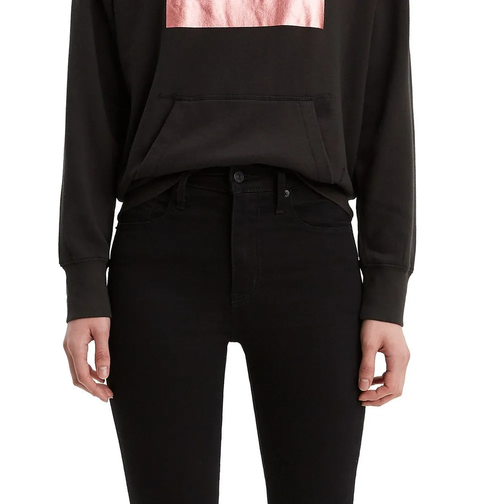 Levi's Women's Metallic Logo-Print Hoodie Black Size Large sold by Ruumur product image thumbnail 3