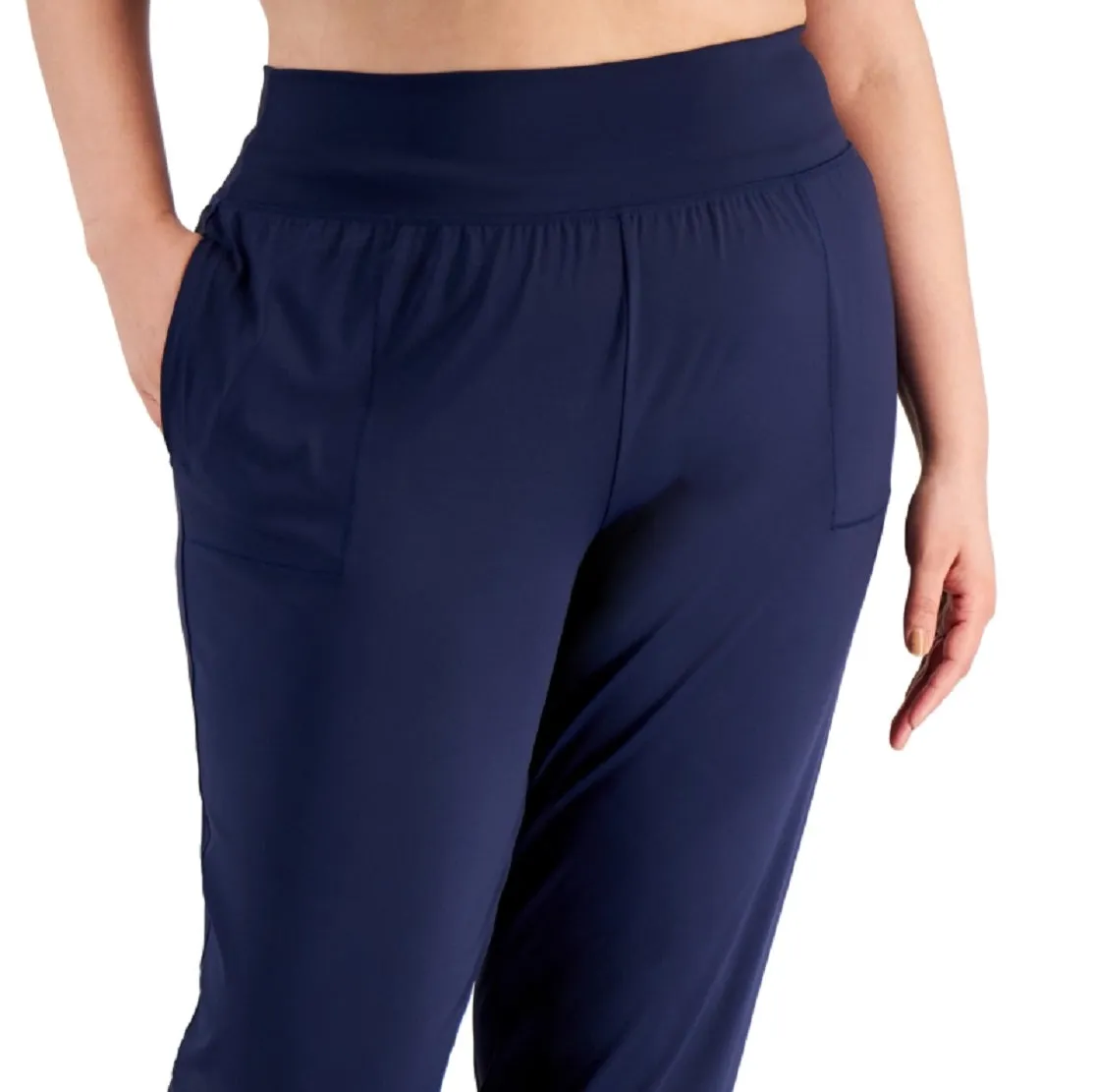 ID Ideology Women's Jogger Pants Blue Size 1X sold by Ruumur product image thumbnail 2