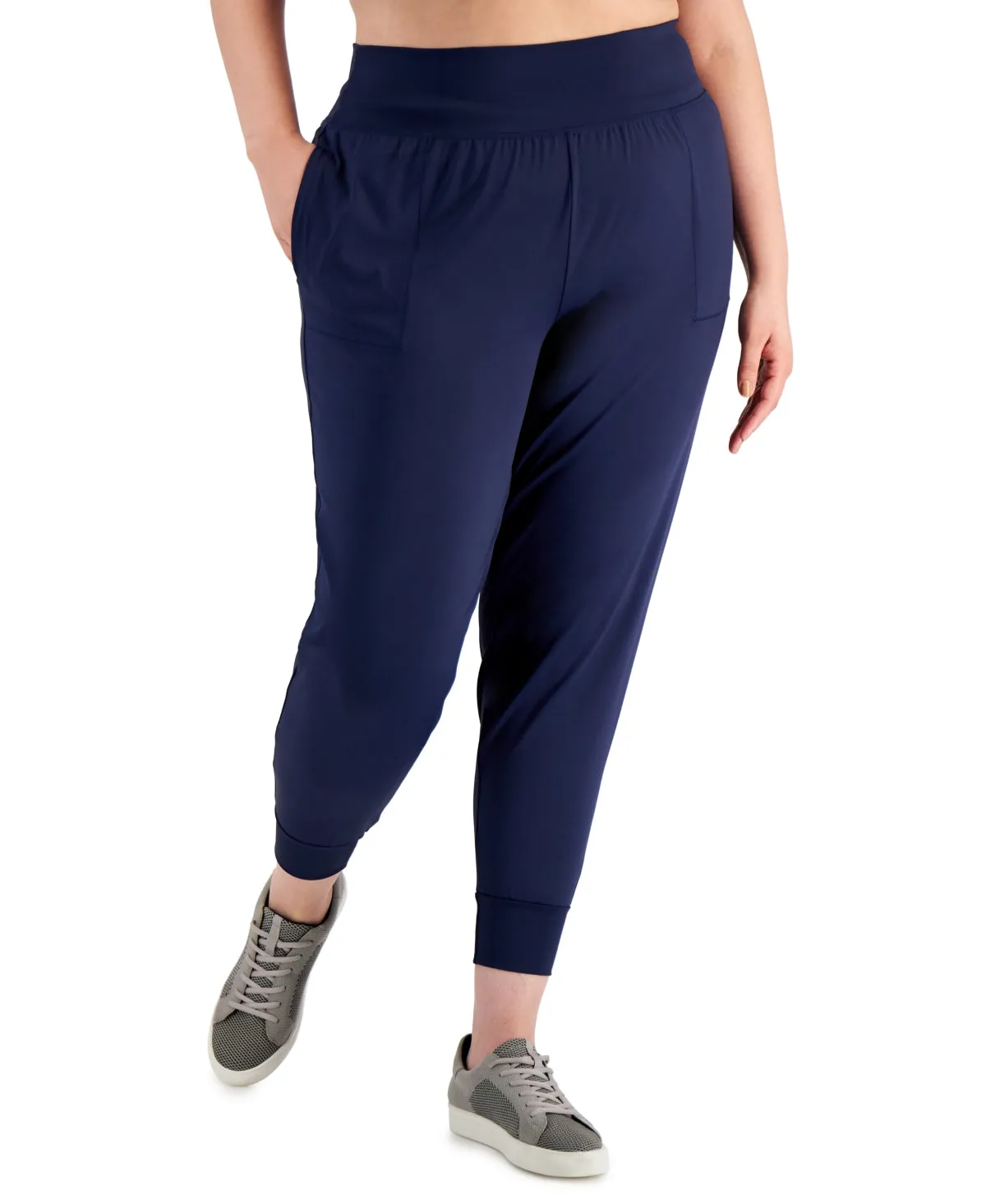 ID Ideology Women's Jogger Pants Blue Size 1X sold by Ruumur