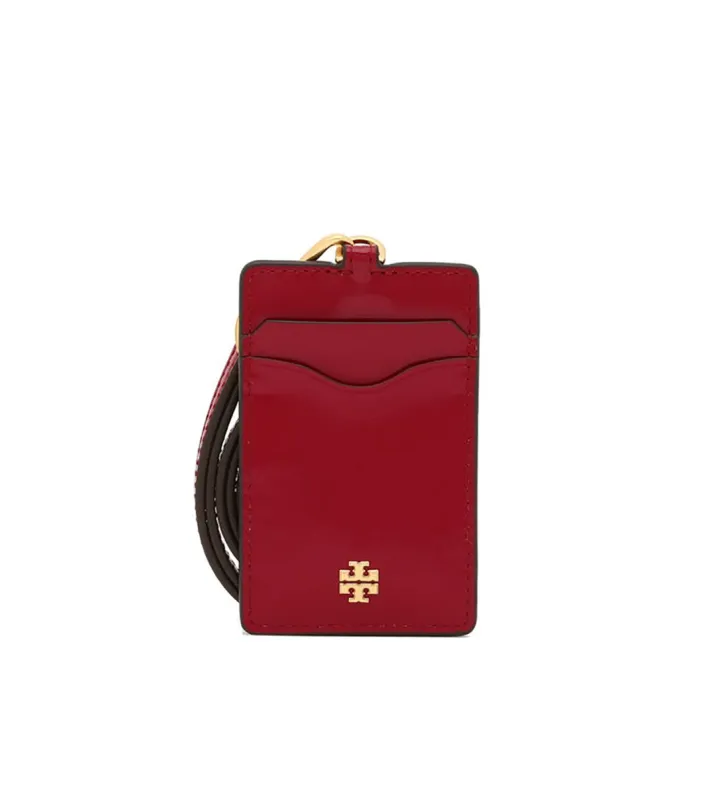 Tory Burch Lipstick Red Emerson Patent Lanyard sold by Ruumur