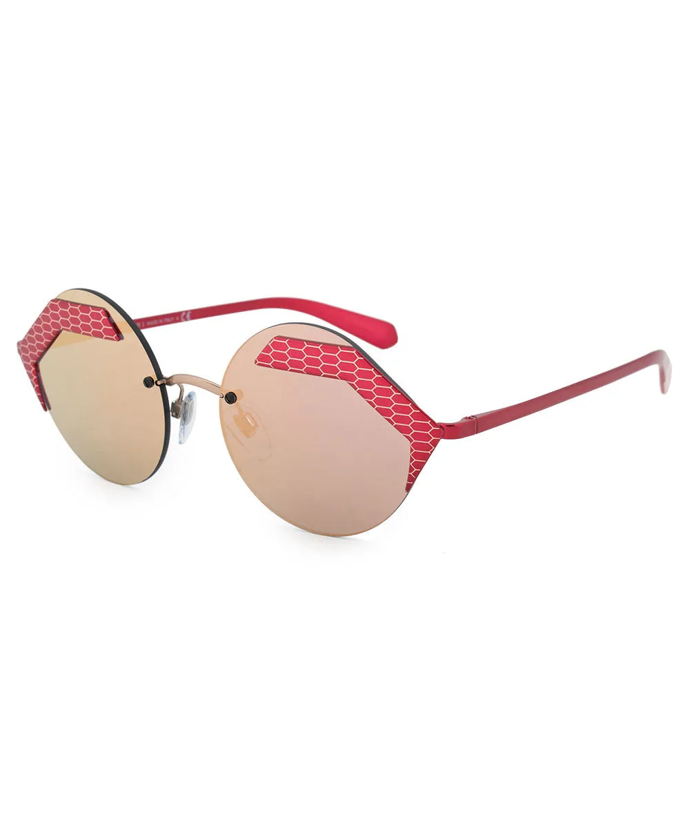 Bvlgari Round Sunglasses BV6089 20294Z 55 sold by Ruumur