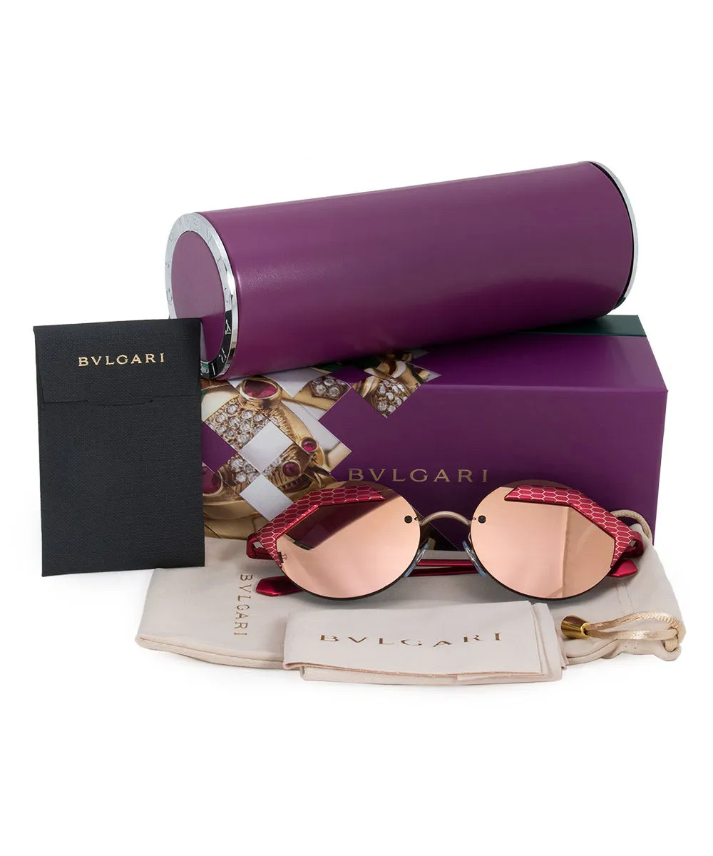 Bvlgari Round Sunglasses BV6089 20294Z 55 sold by Ruumur product image thumbnail 4