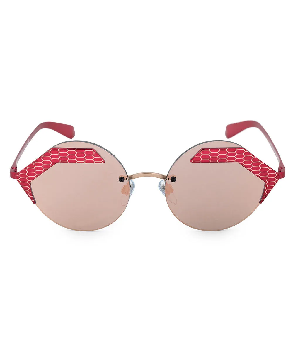 Bvlgari Round Sunglasses BV6089 20294Z 55 sold by Ruumur product image thumbnail 5