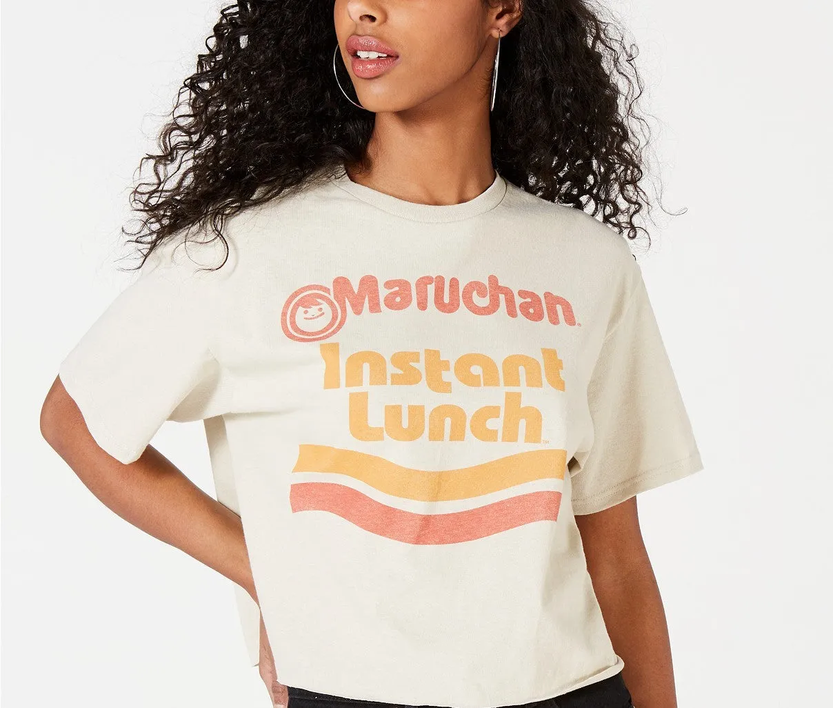 Mighty Women's Fine Juniors' Cotton Instant Lunch T-Shirt White Size Extra Large sold by Ruumur product image thumbnail 3