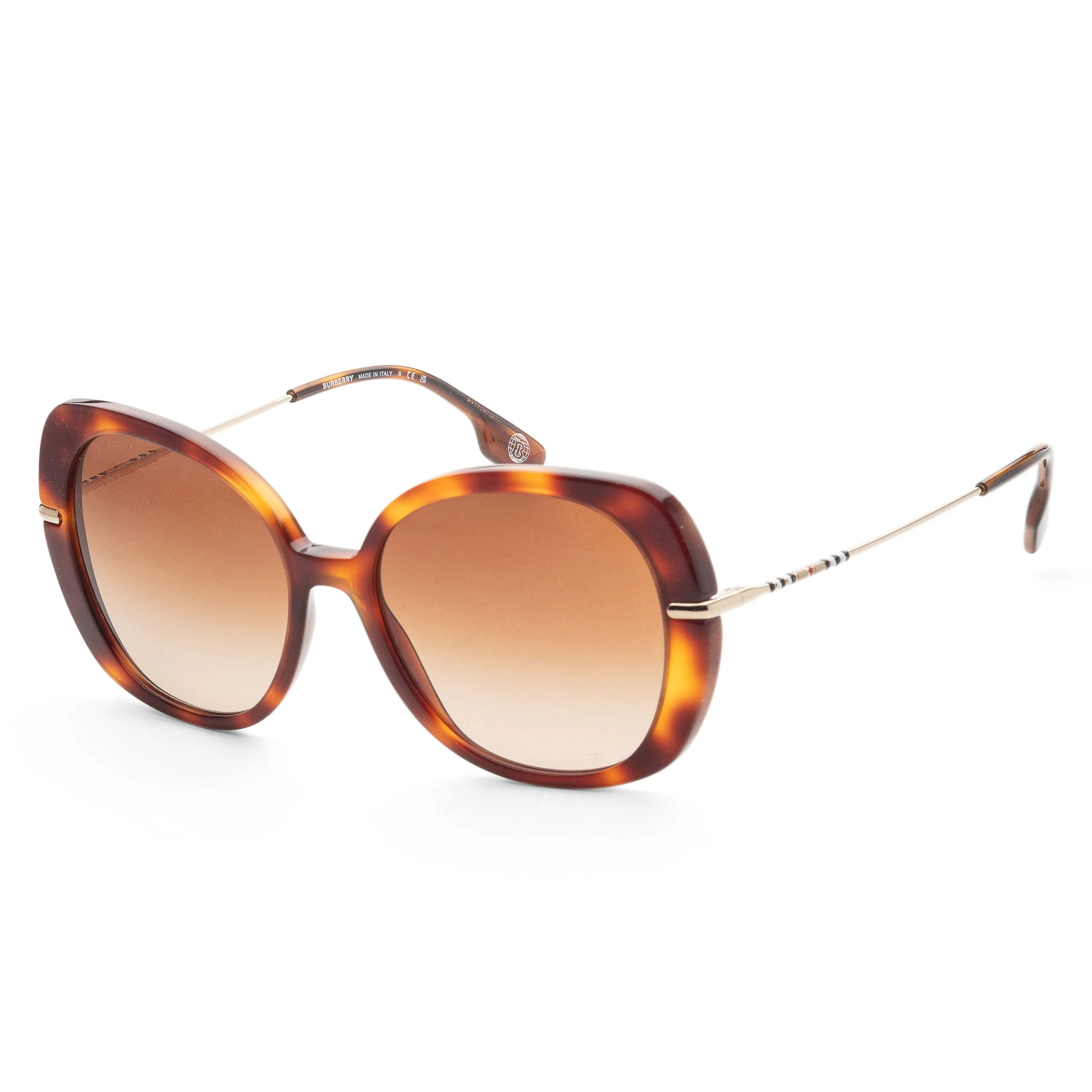 Burberry Women's Eugine 55mm Light Havana Sunglasses BE4374-331613-55 sold by Ruumur