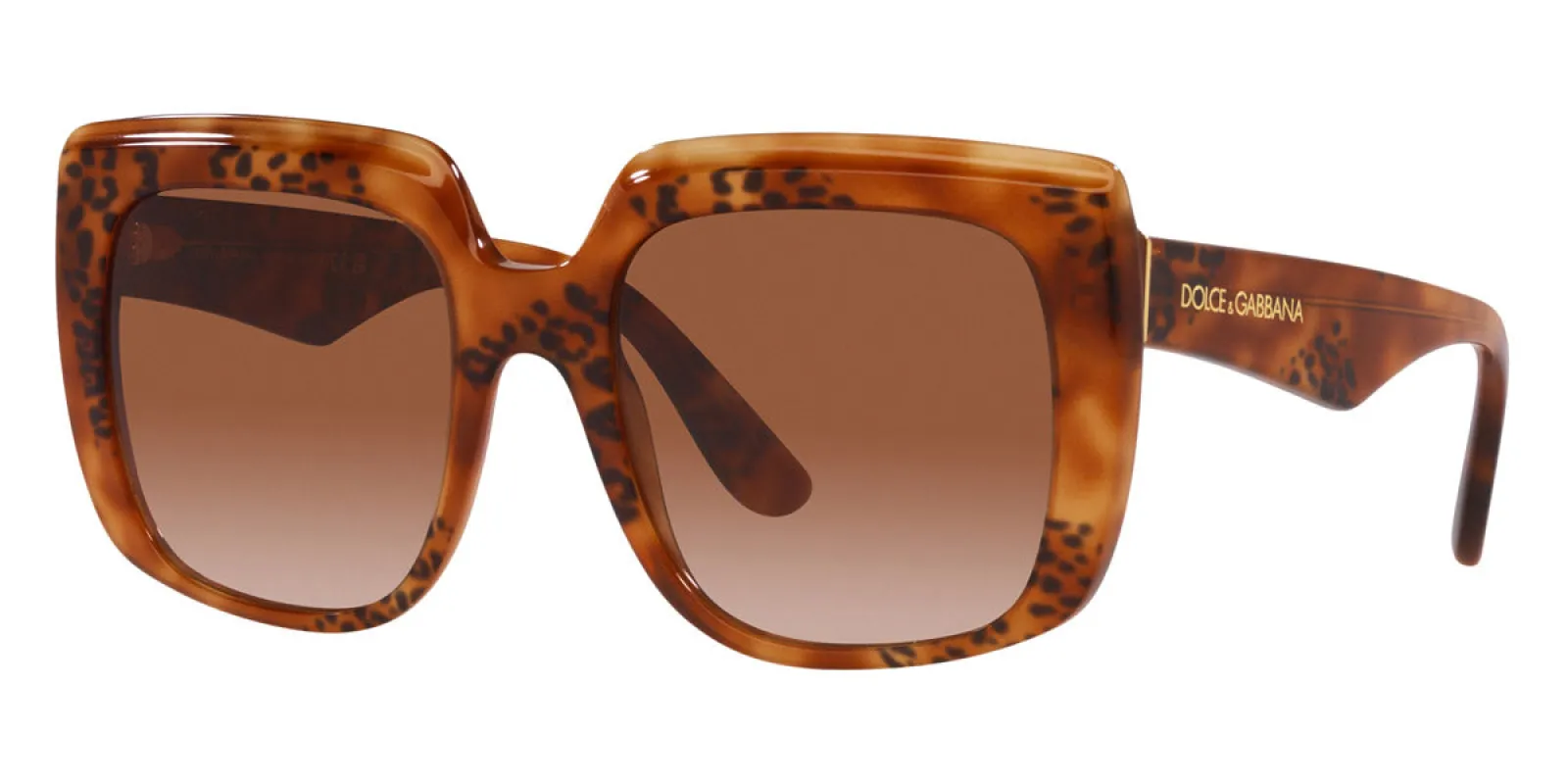 Dolce & Gabbana Women's DG4414-338013-54 Fashion 54mm Havana Leo Sunglasses sold by Ruumur