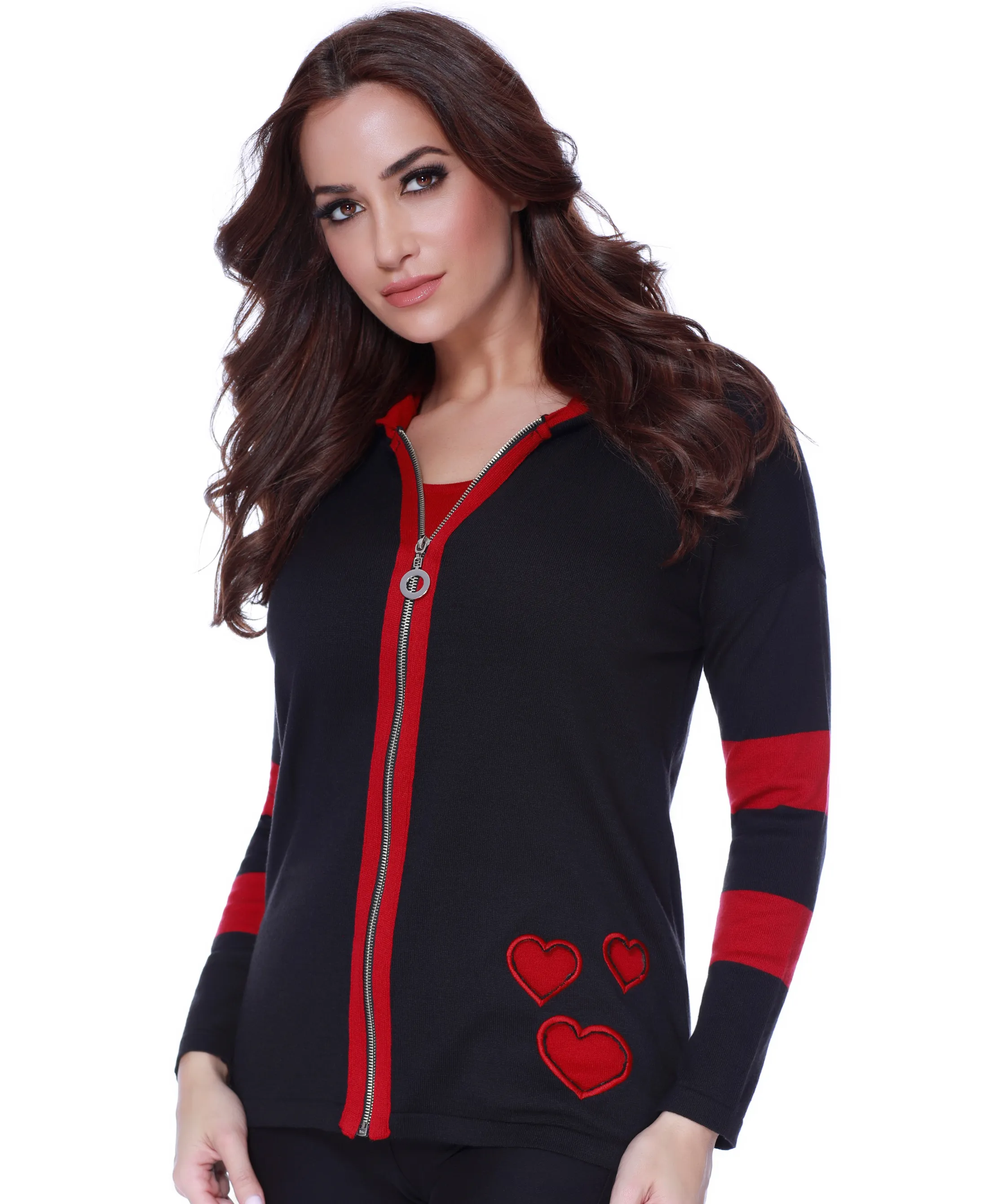 Angel Apparel Falling In Love Cardigan sold by Ruumur product image thumbnail 3
