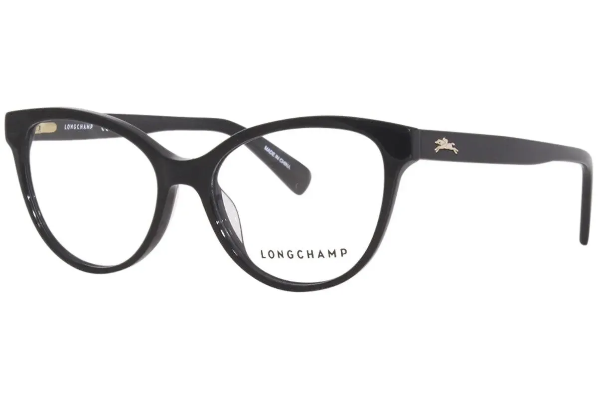 Longchamp Women's LO2688-001 Fashion 42mm Shiny Black Opticals sold by Ruumur