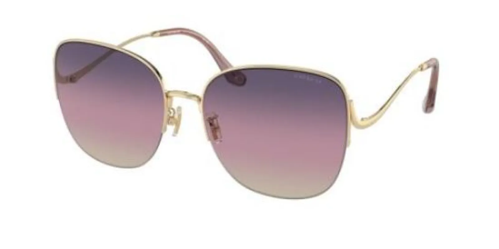 Coach Women's 60mm Shiny Light Gold Sunglasses HC7156D-90057W-60 sold by Ruumur