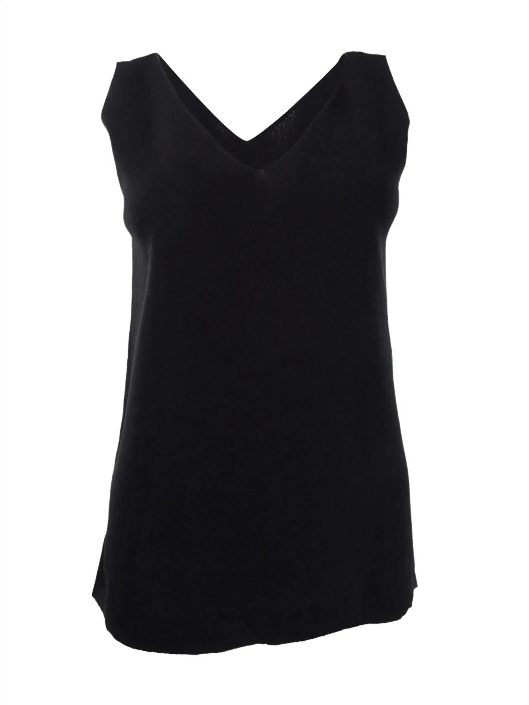 Anne Klein Women's V Neck Top Black Size Small sold by Ruumur