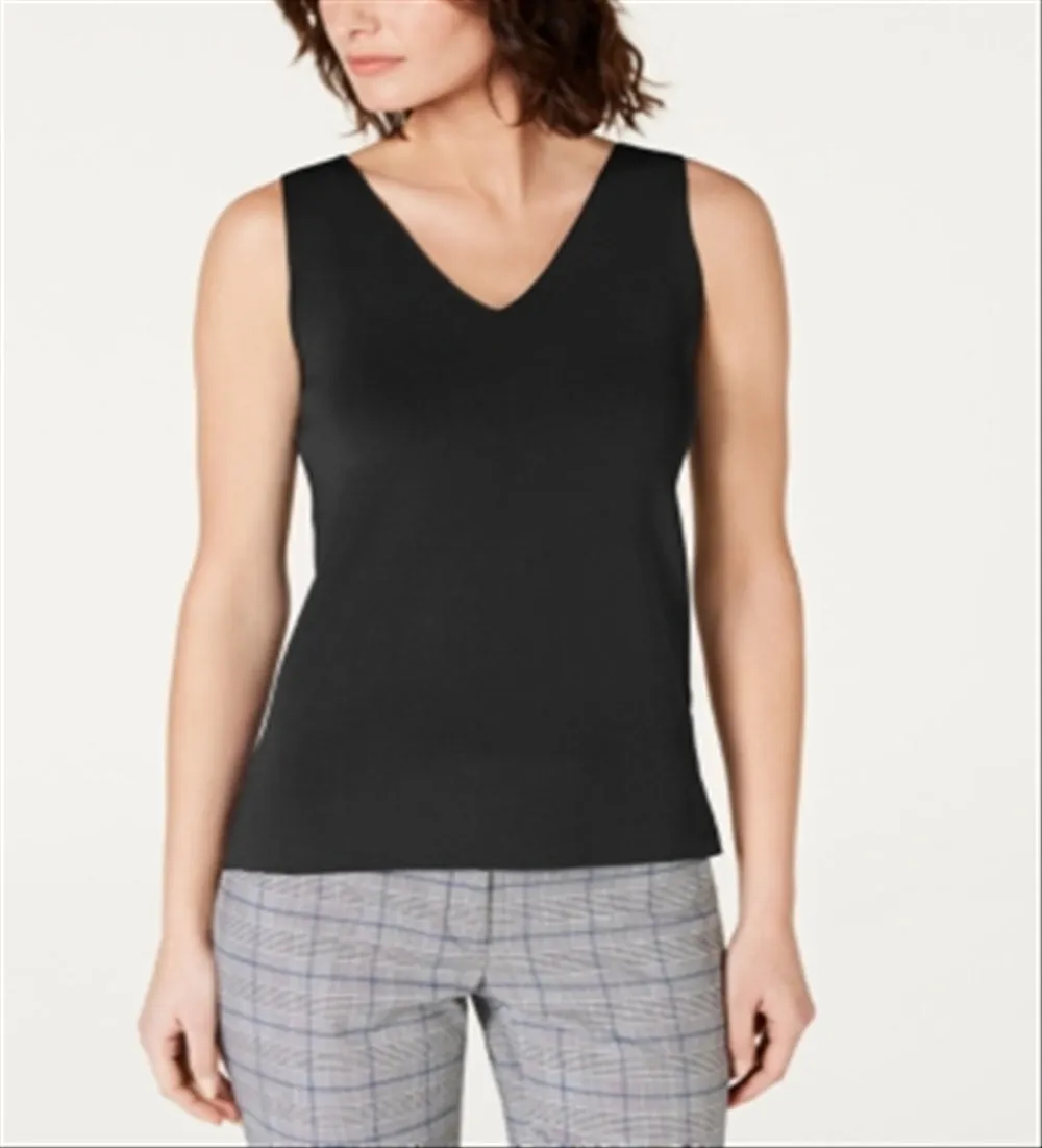 Anne Klein Women's V Neck Top Black Size Small sold by Ruumur product image thumbnail 2