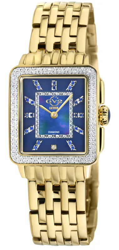 GV2 by Gevril Women's Padova Gemstone 30mm Quartz Watch 12333B made by Ruumur