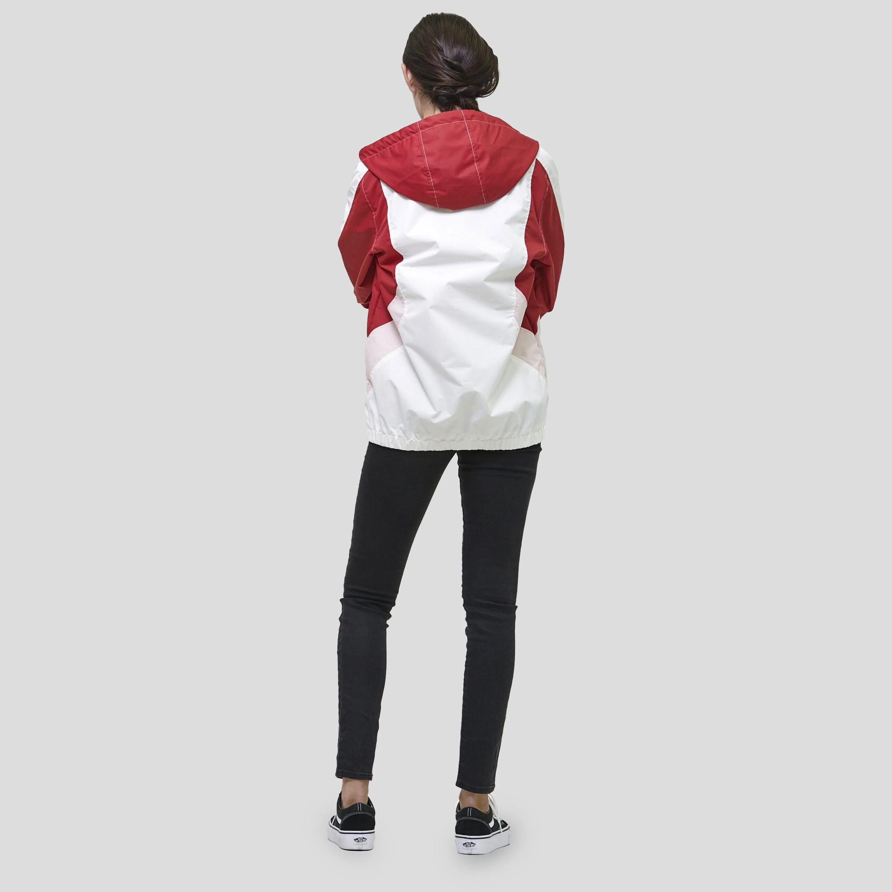 Members Only Women's Color Block Poly Taslon Zip Front Jacket sold by Ruumur product image thumbnail 4