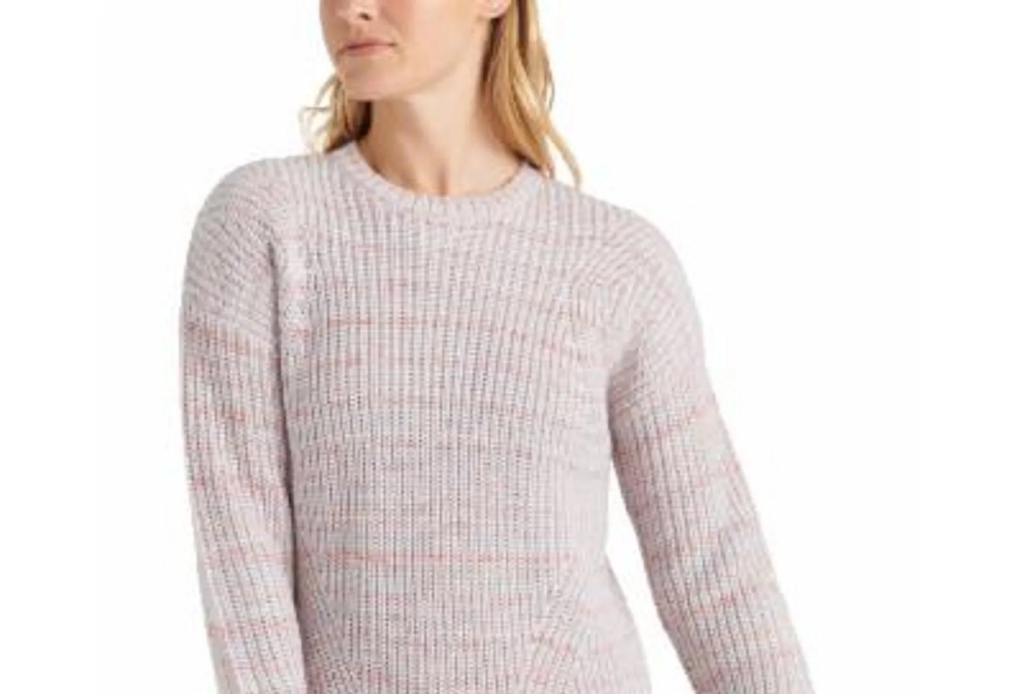 Lucky Brand Women's Marled-Knit Crewneck Sweater Pink Size Medium sold by Ruumur product image thumbnail 2