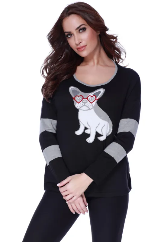 Angel Apparel Puppy Eyes Pullover sold by Ruumur