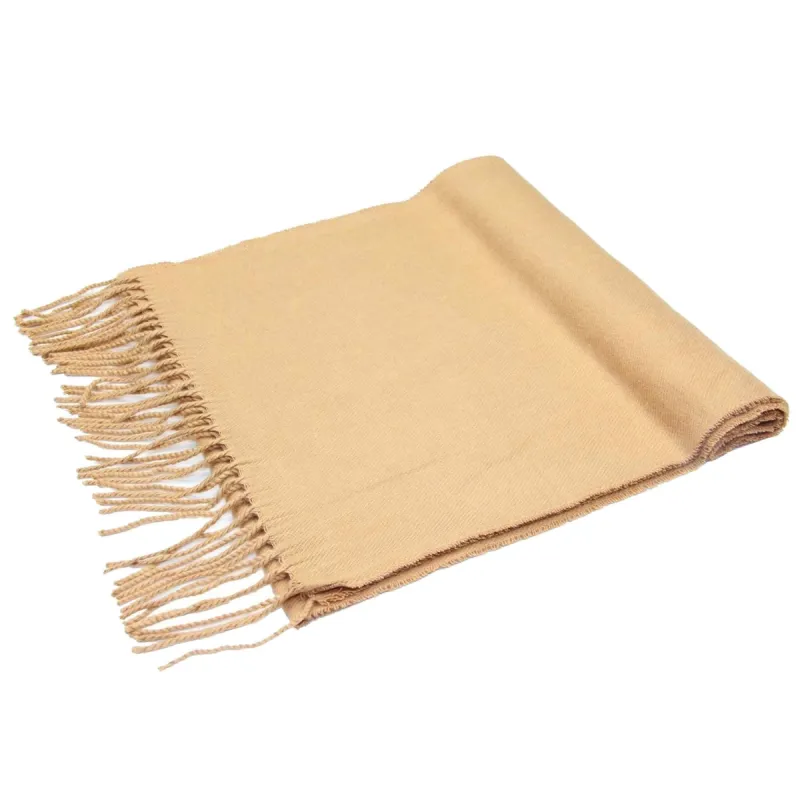 Mens Womens Oversize Cashmere Wool Shawl Wraps Blanket Winter Solid Scarf Soft Pashmina 79" X 28" sold by Ruumur