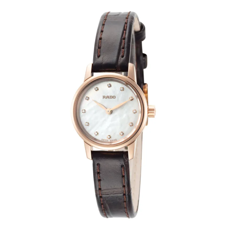Rado Women's R22891915 Coupole Classic 21mm Quartz Watch sold by Ruumur
