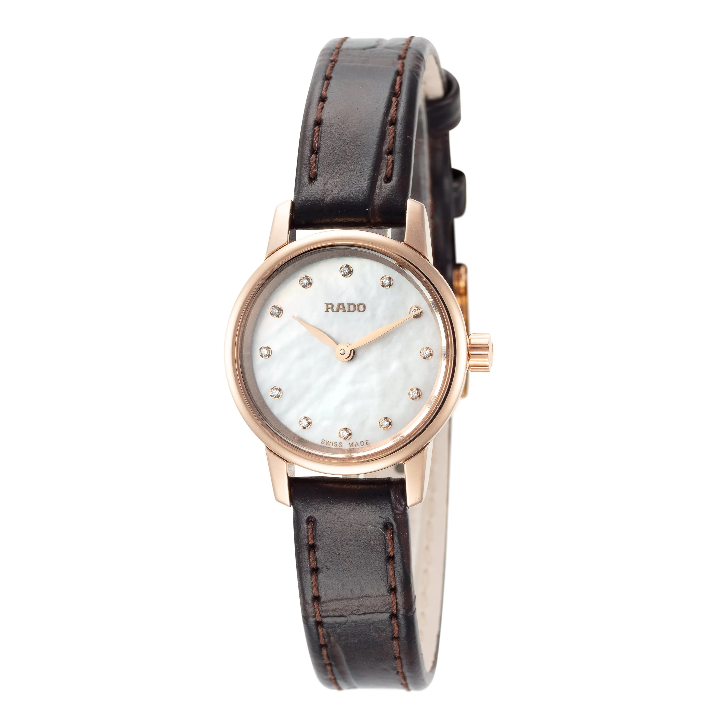 Rado Women's R22891915 Coupole Classic 21mm Quartz Watch sold by Ruumur