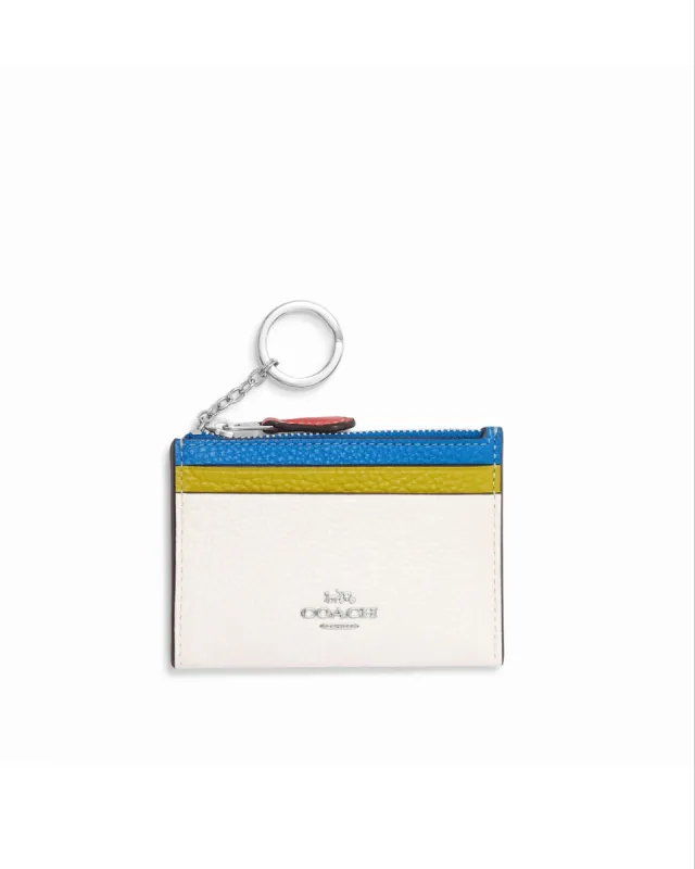 Coach Mini Skinny Id Case In Colorblock sold by Ruumur