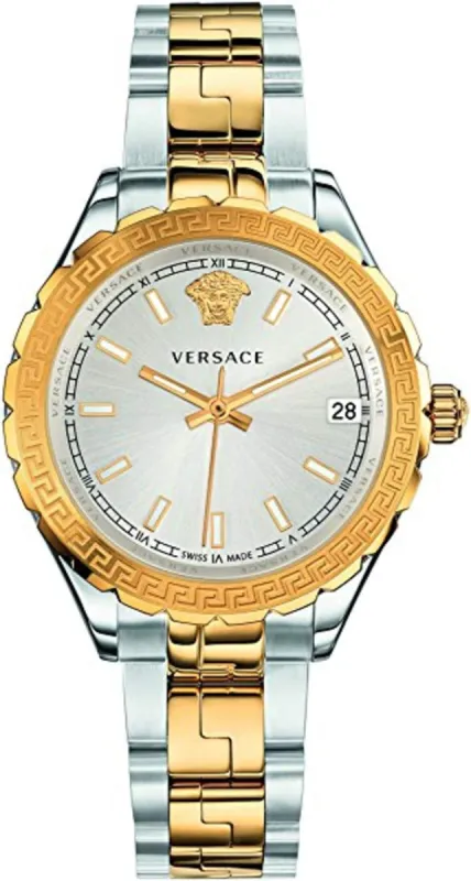 Versace Women's V12030015 Hellenyium 35mm Quartz Watch made by Ruumur