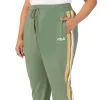 Fila Women's Clover Mid Rise Drawstring Jogger Green Size 3X sold by Ruumur
