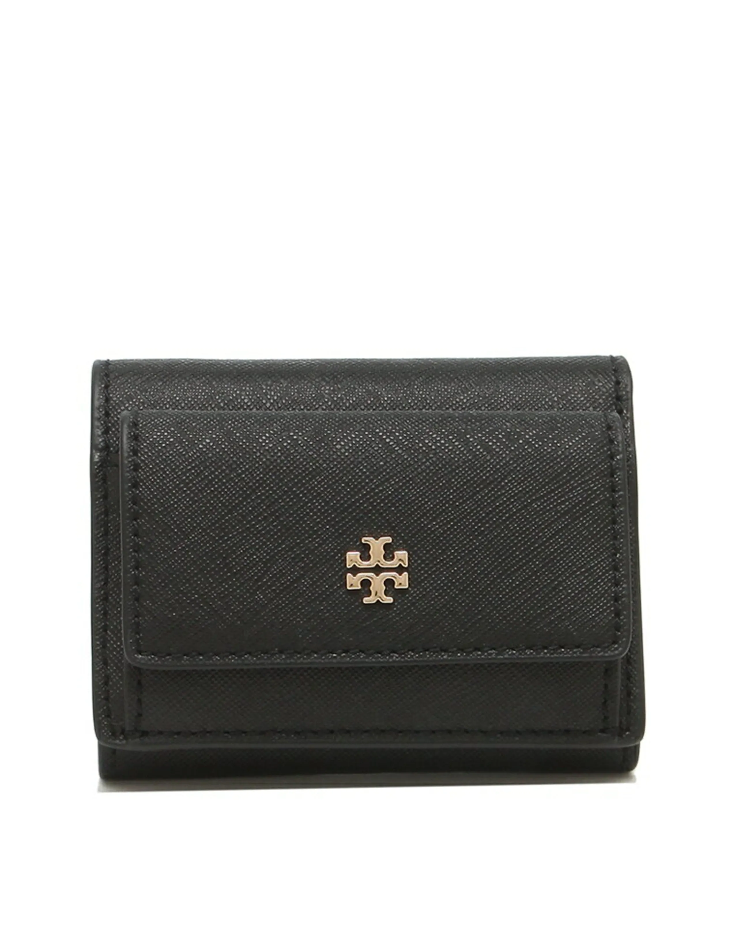 Tory Burch Black Emerson Micro Wallet sold by Ruumur