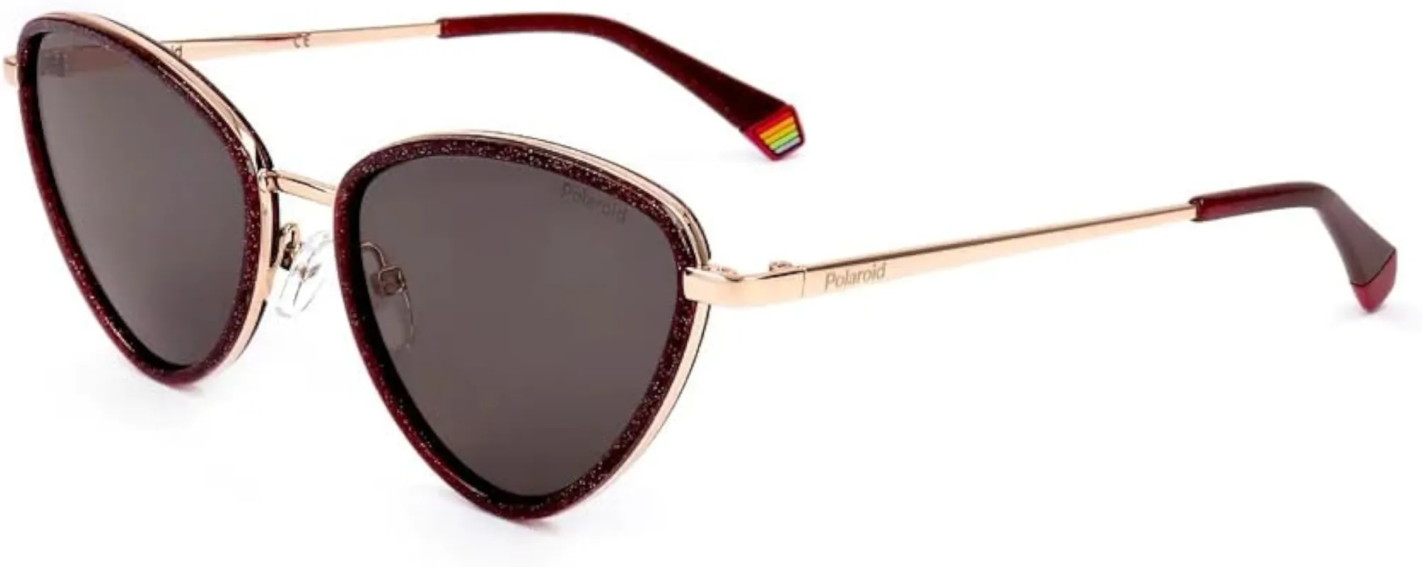 Polaroid Women's 55mm Burgundy Polarized Sunglasses PLD6148SX-0LHF-M9 sold by Ruumur